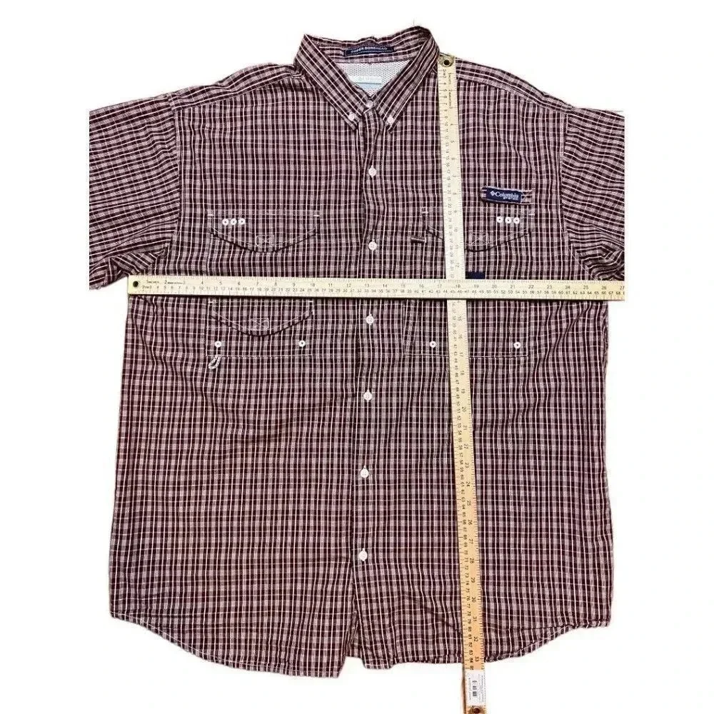 Columbia Men’s PFG Super Bonehead Classic Short Sleeve Shirt Sz 1X/1TF